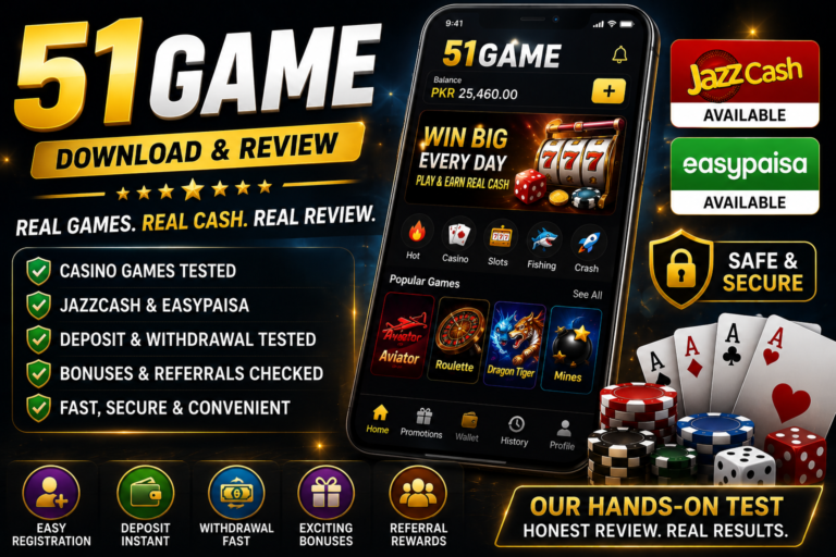 JSKSD Game: New Casino App for Pakistan Users